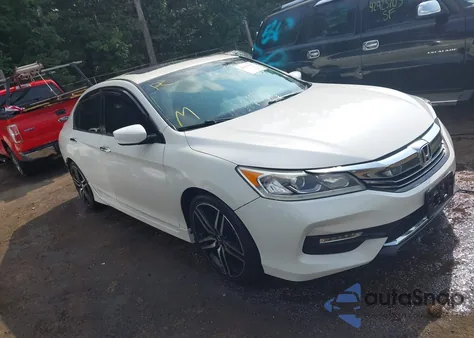 2016 Honda Accord Sport из США, поврежденный, VIN 1HGCR2F50GA154554